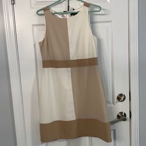 Cream colored dress, size 6